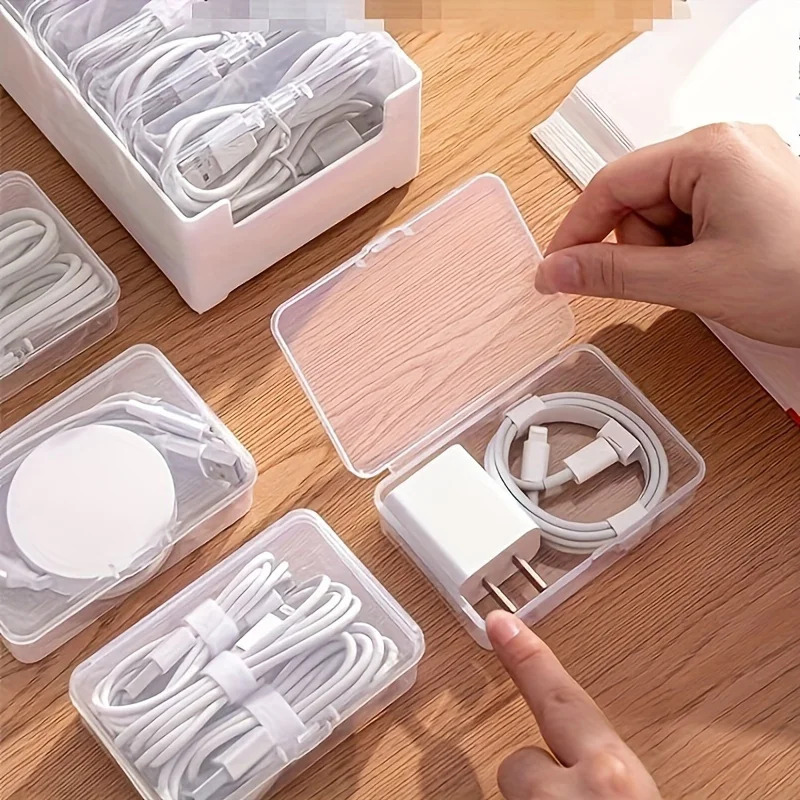 Data Cable Storage Box with 7  - Pegboard Office Organizer recension och pris