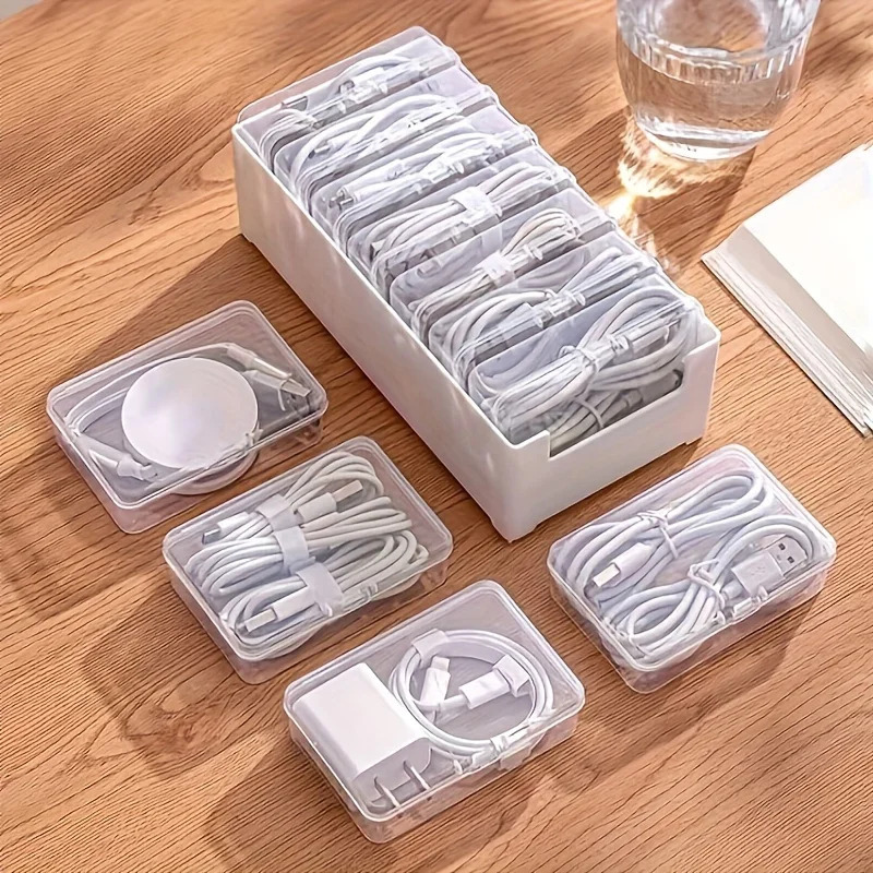 Data Cable Storage Box with 7  - Pegboard Office Organizer recension och pris