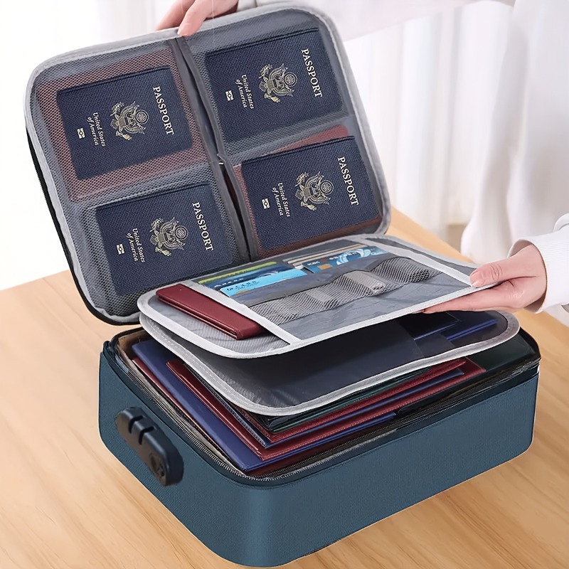 Lockable File Storage Bag,3-La - Pegboard Office Organizer recension och pris