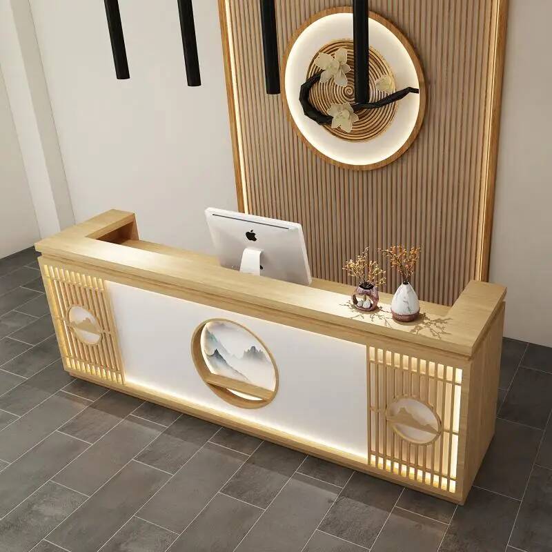 Simple Classic Reception Desk  - Office Furniture Usa recension och pris