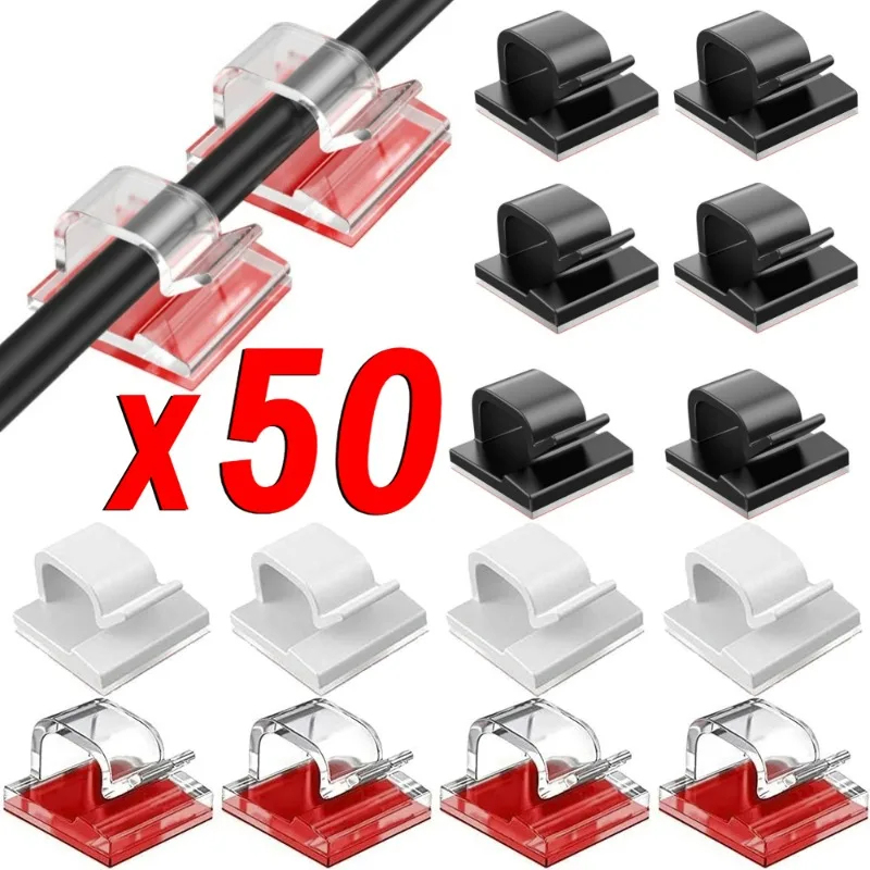 10/20/50PCS Cable Organizer Cl - Pegboard Office Organizer recension och pris