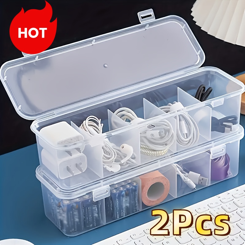 2Pcs Large Cable Management Bo - Pegboard Office Organizer recension och pris