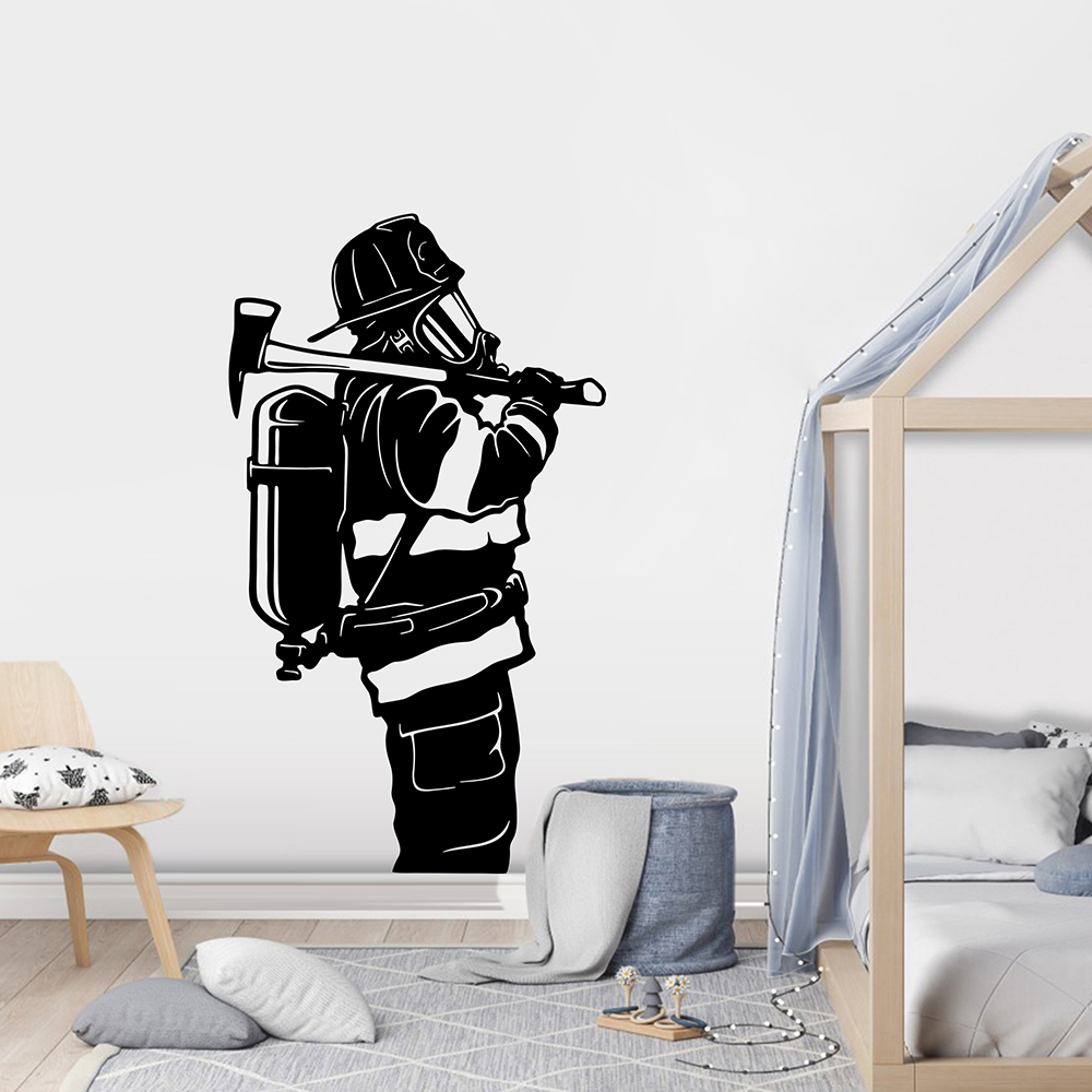 Large Firefighter Fireman Wall - Office Furniture Usa recension och pris