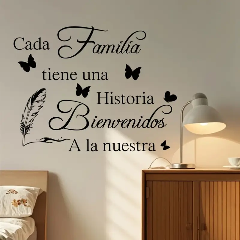 Spanish Family Quote Wall Stic - Office Furniture Usa recension och pris