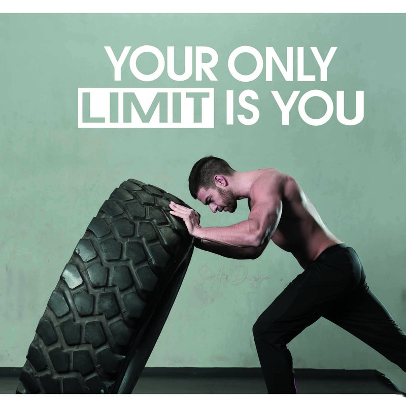 Your only limit is you - Wall  - Office Furniture Usa recension och pris